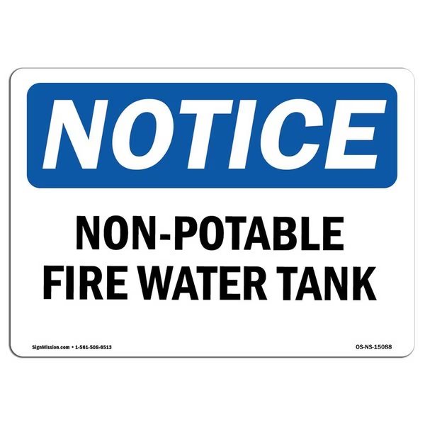 Safety Sign, OSHA Notice, 3.5